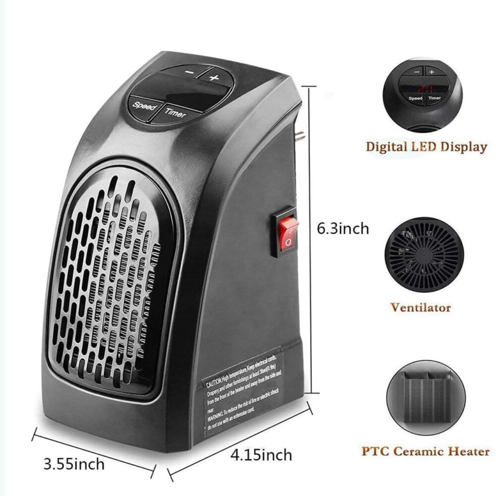 Mini Electric Portable Room Heater – Compact, Efficient, and Stylish Heating Solution - Image 6