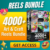 4000+ Viral Ready to use Art Craft Reels Bundle