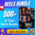 500+ AI Tech Reels Viral Reels Bundle